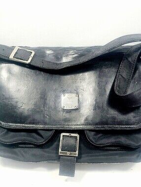 MCM Leather Shoulder Bag